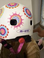 Micro Kinderhelm, Top Zustand, Blumenmuster, Grösse S