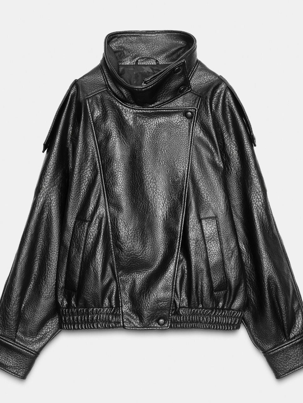 Zara Giacche: Jacke in Lederoptik in Schwarz, Grösse S – Nuovo (secondo la descrizione) da Gränichen venduto da chr_k565