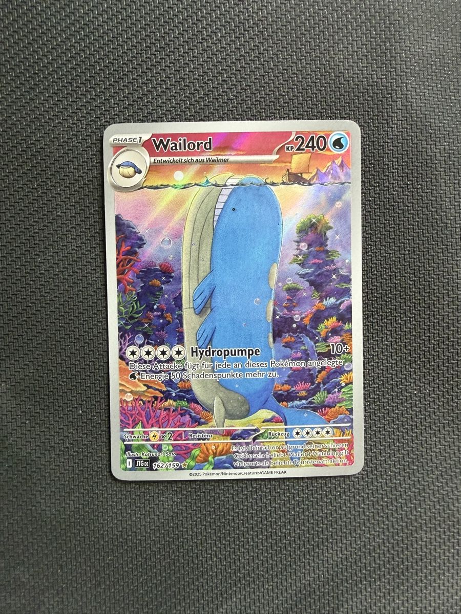 Pokémon Carte collezionabili: Pokemon-Wailord-Journey Together – Nuovo (secondo la descrizione) da Hausen AG venduto da Kamicards