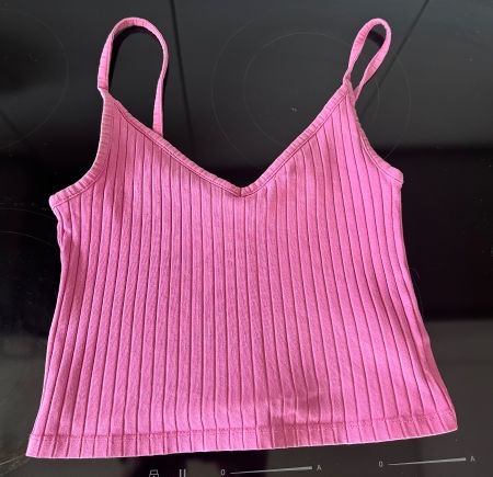 H&M Divided Top, Grösse XS, Sommerliches Rosa, Neuwertig