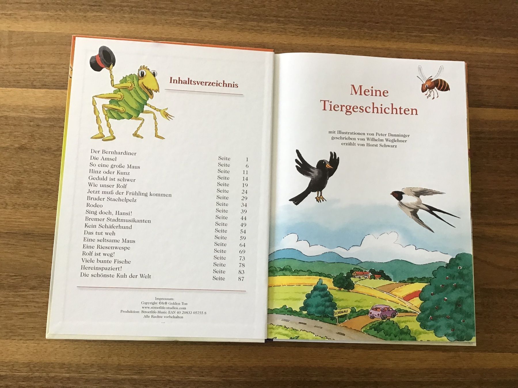 Livres: Tiergeschichten mit CD – D'occasion à Kreuzlingen par zwergli05 1