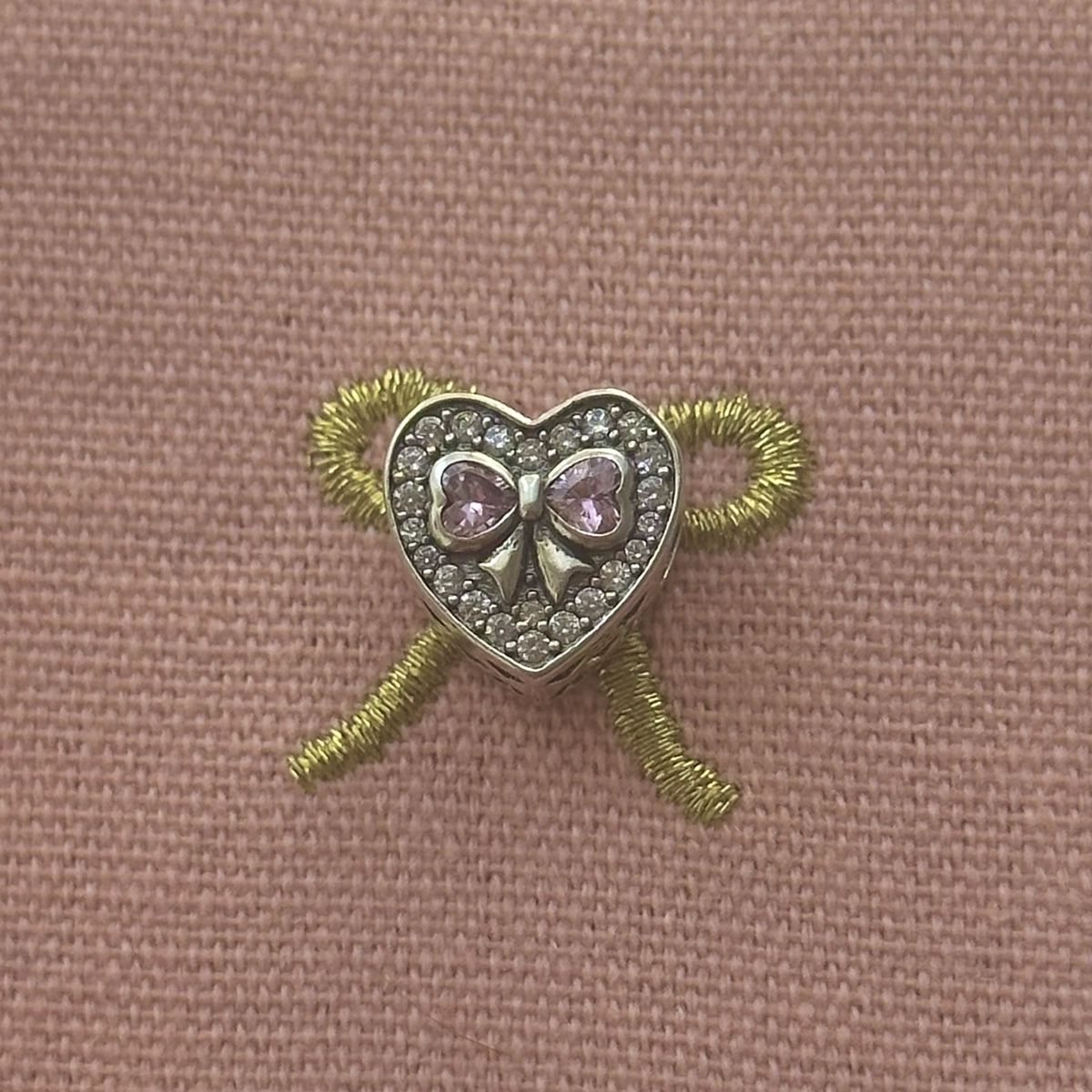 Anhänger: Silber 925 Herz Charms Fliege – Neu (gemäss Beschreibung) aus Givisiez von dor_xb9k