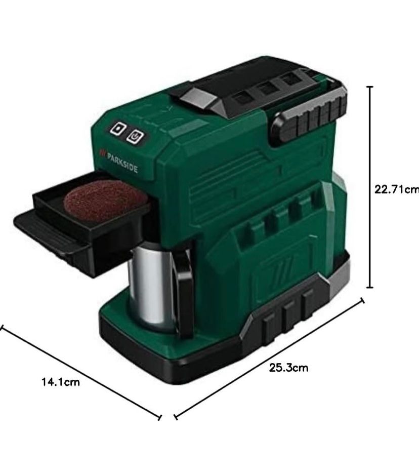 Macchine per caffè & Macchine per espresso: Parkside Parkside Baustellen Kaffeemaschine – Usato da Rubigen venduto da bernbern7 3
