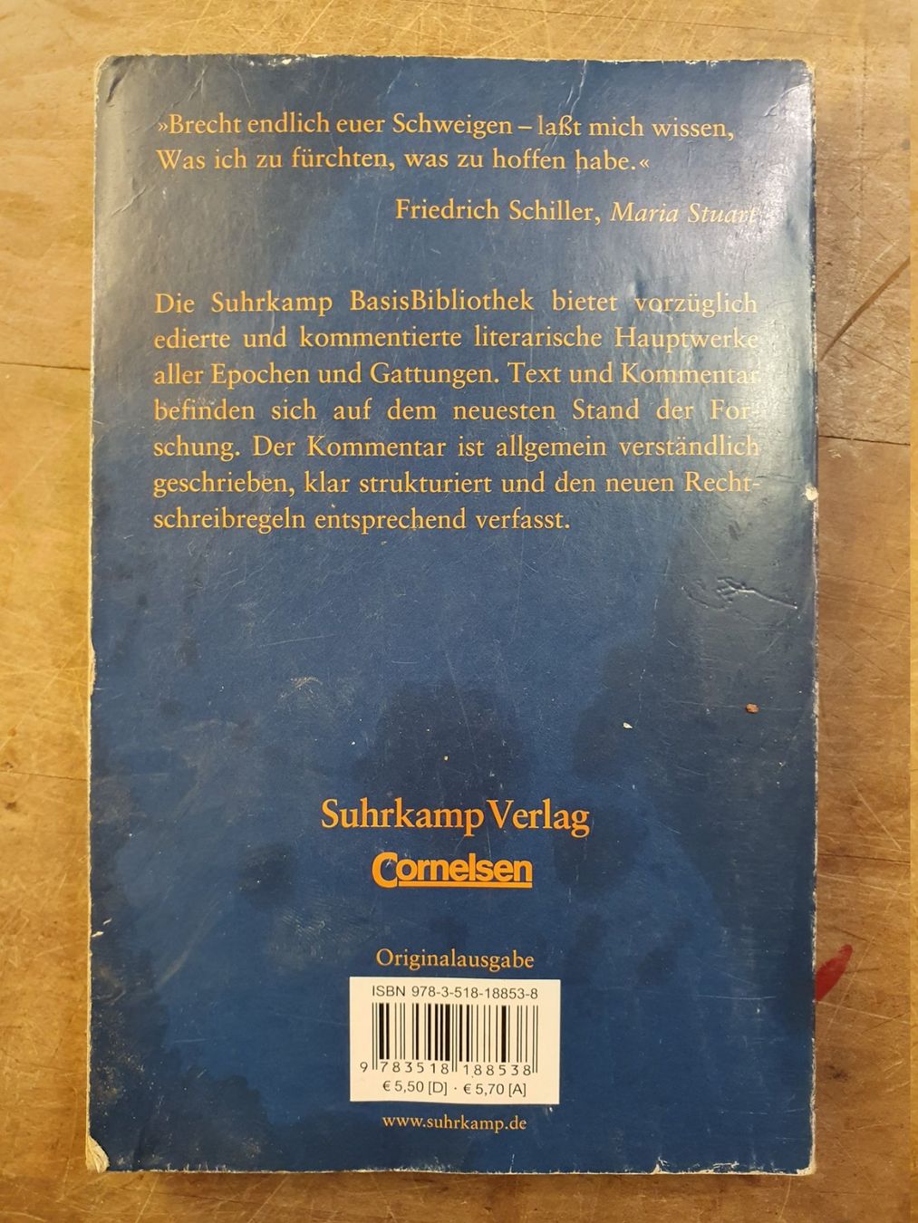 Libri: Maria Stuart - Friedrich Schiller – Usato da Zürich venduto da loosebone 1