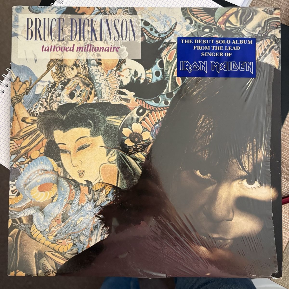 Dischi in vinile: Bruce Dickinson - Tattooed Millionaire LP 1990 – Usato da Guntershausen venduto da Simone_75