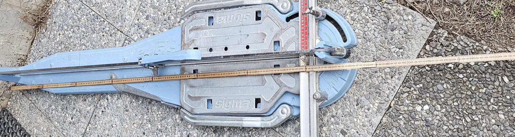 Sigma Tous les outils: Plattenschneider Sigma blau gebraucht – D'occasion à Eschenbach SG par 1kg
