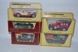 Models of Yesteryear , 5 Stück , Matchbox