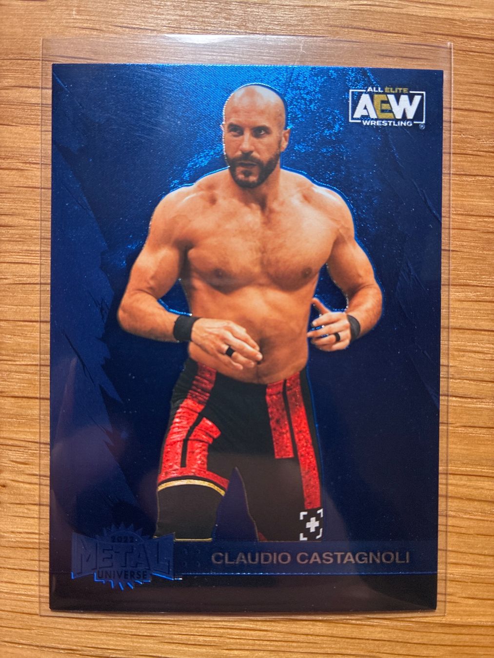 Topps Sammelbilder & Trading cards: Upper Deck Metal AEW Claudio Castagnoli Blue – Gebraucht aus Wangenried von Garagara