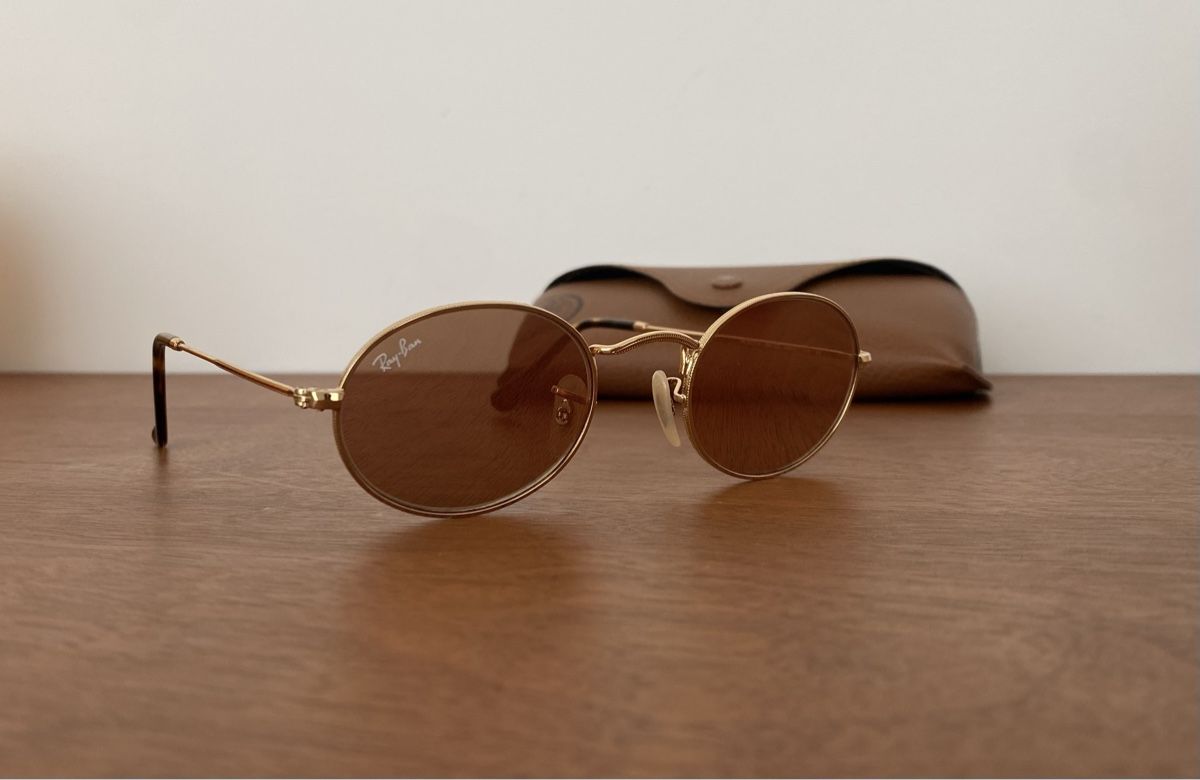 Ray-Ban Occhiali & Lenti: Ray-Ban lunettes de soleil dorées – Nuovo (secondo la descrizione) da Bussigny venduto da cac_q2c6 4