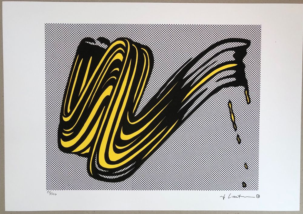 Roy Lichtenstein: Brush Stroke 58/150 | Kaufen auf Ricardo