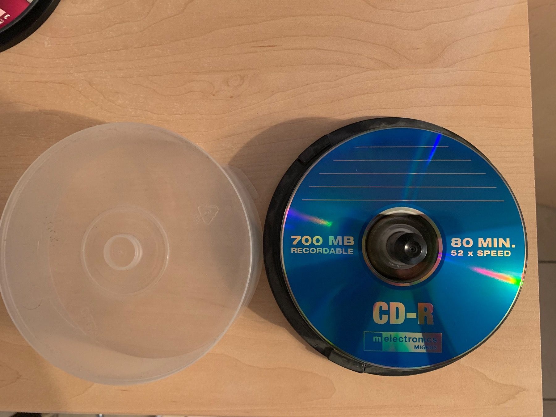 CD & DVD-Rohlinge: CD-R vierges – Neu und originalverpackt aus Bramois von Chrisvol 1