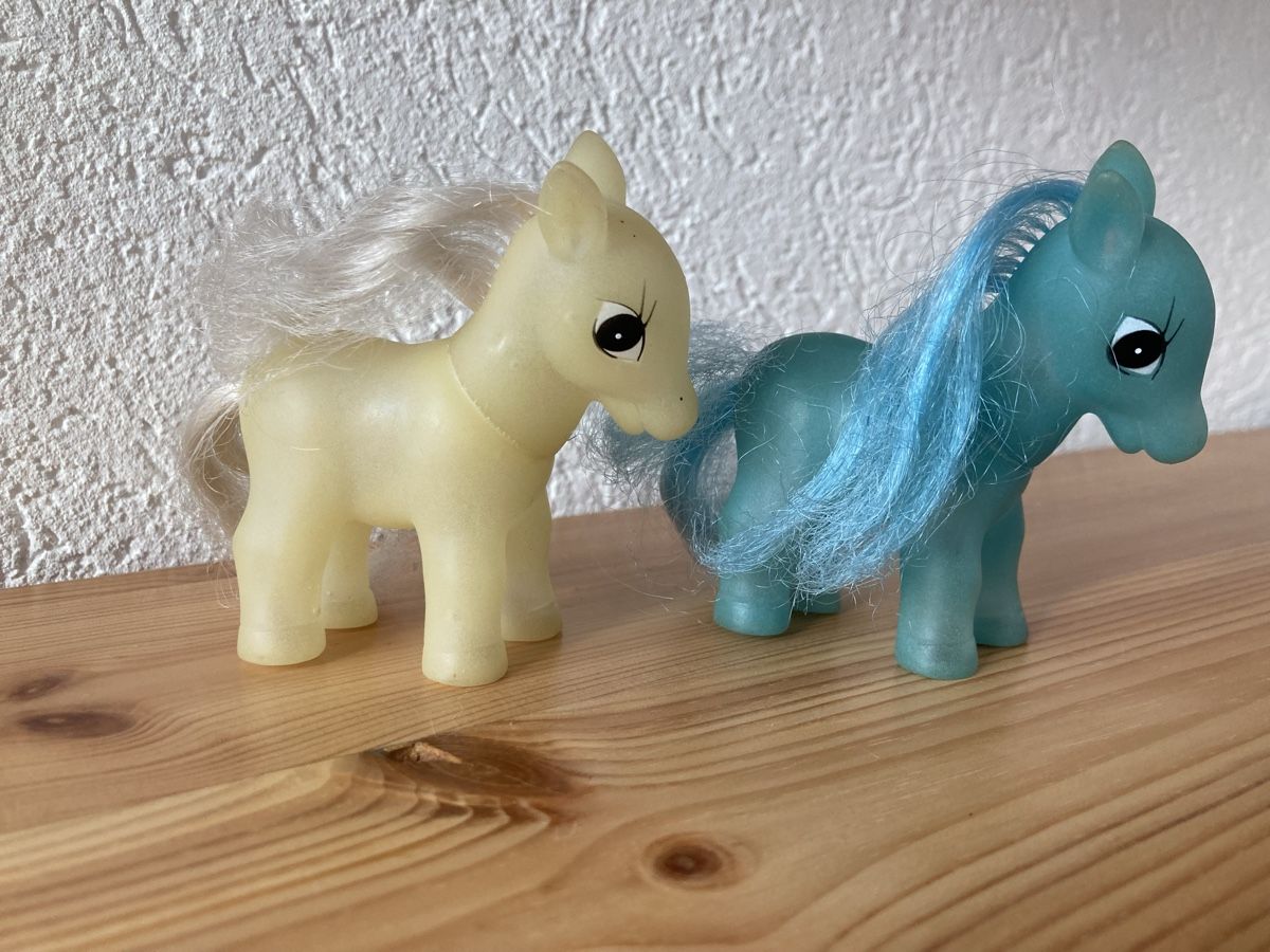 Statuette: 2x My Little Pony Figuren – Usato da Oberdorf BL venduto da Sandan125 3