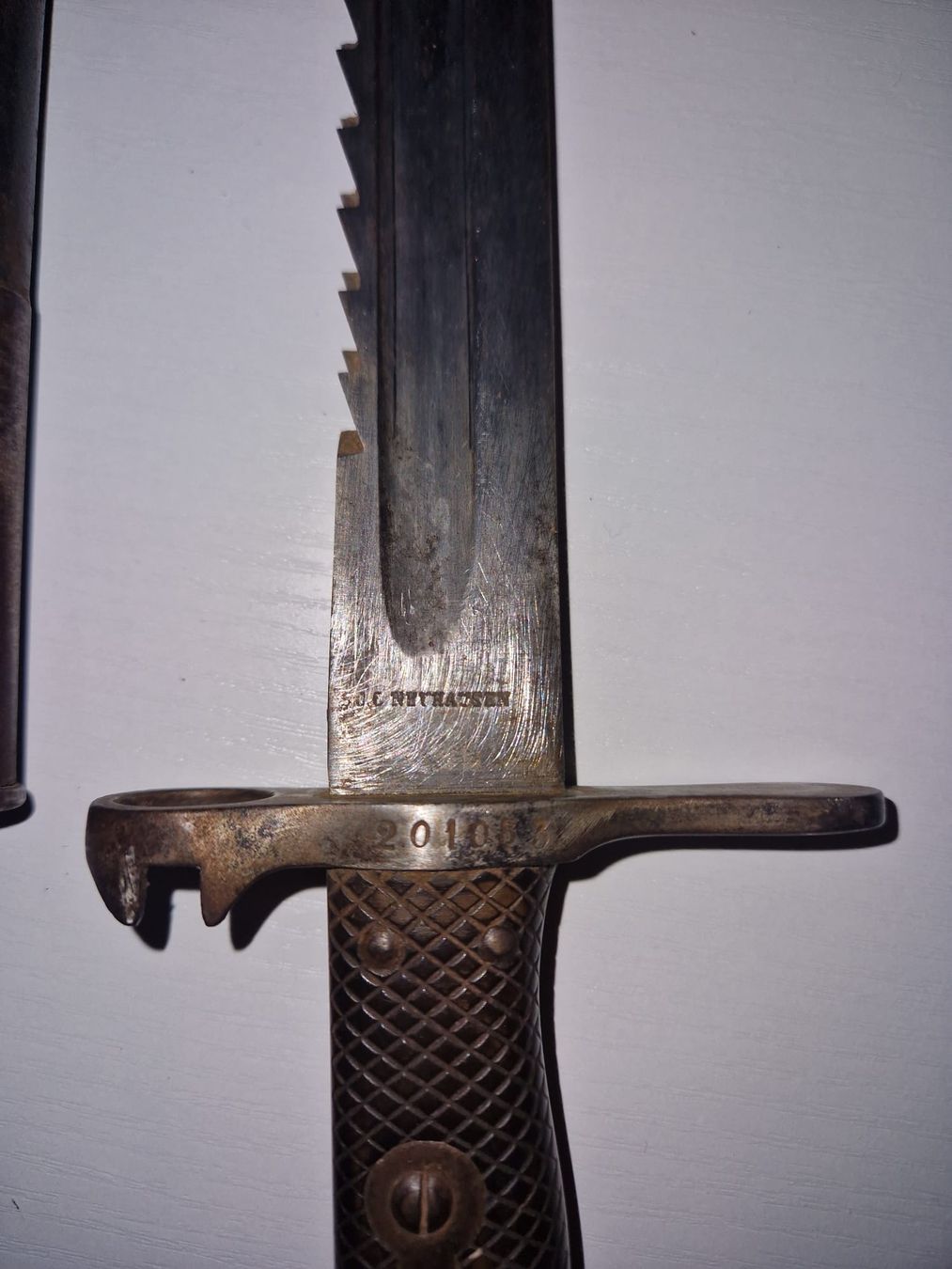 Schweizer Armee Stichwaffen: Sägebajonett – Gebraucht aus Hasle b. Burgdorf von mir_qk9d 1