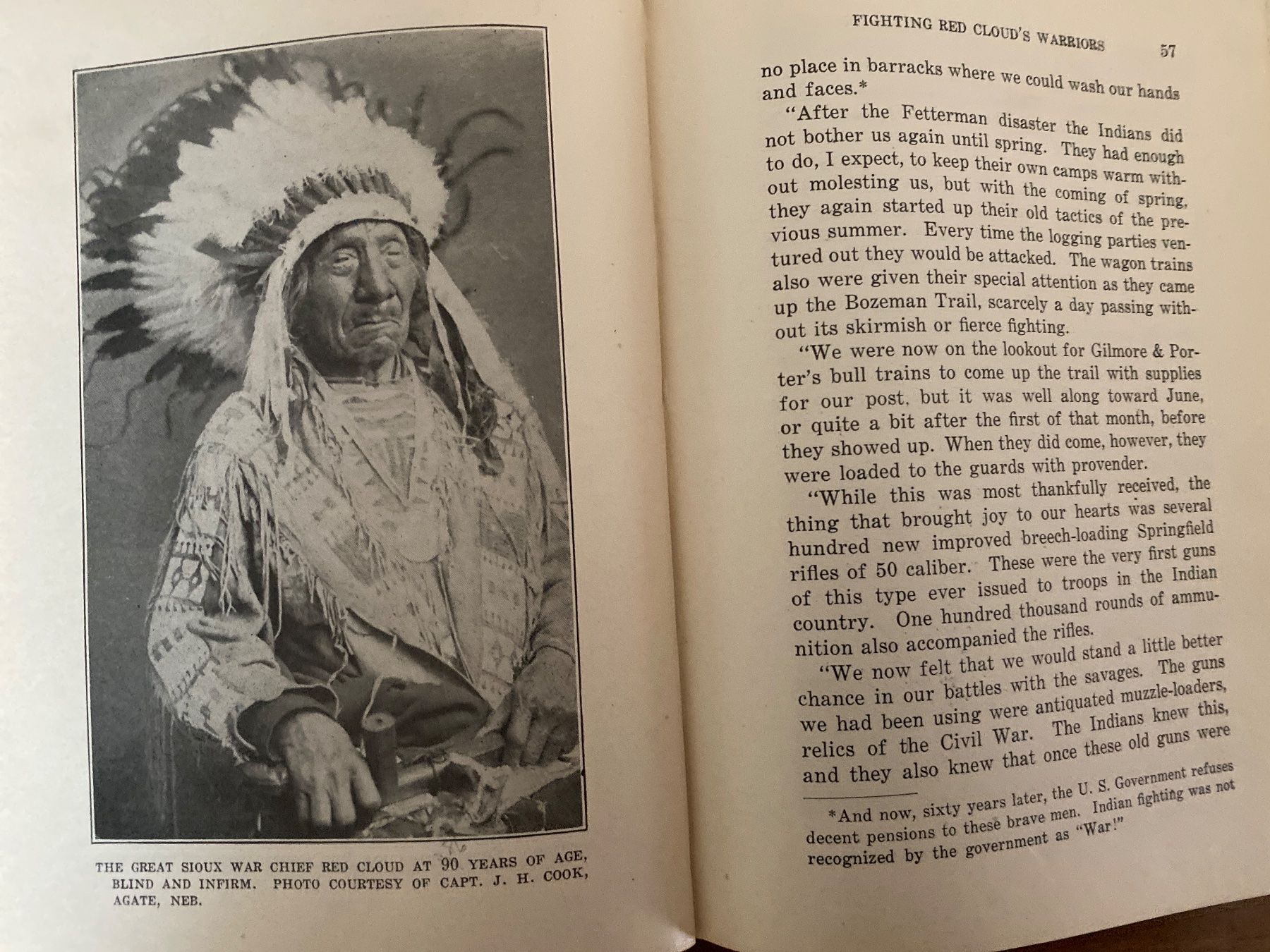 Libri: 1926 Indianer Fighting Red Cloud's Warriors - Brininstool – Usato da Stein am Rhein venduto da Alba234 3
