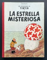 Tintin L'étoile mystérieuse - Rare édition en espagnol 1970