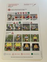 Austrian arrows Safety card Dash 8-400