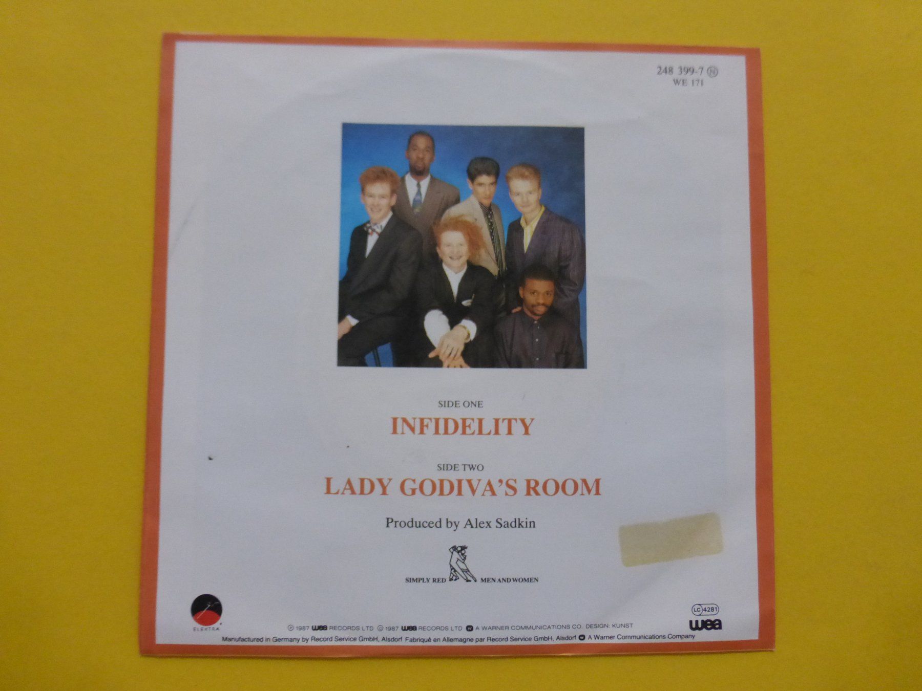 Dischi in vinile: Simply Red – Infidelity – Usato da Zürich venduto da Swiss57 1