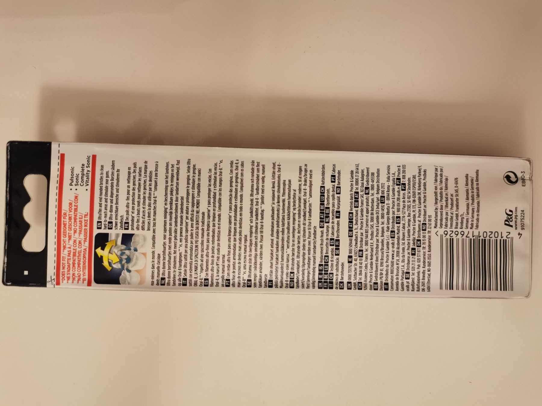 Oral B Cura dei denti: Oral-B Aufsteckbürsten, 3 Stk, original – Nuovo e nell'imballaggio originale da Baar venduto da NGA1982 1