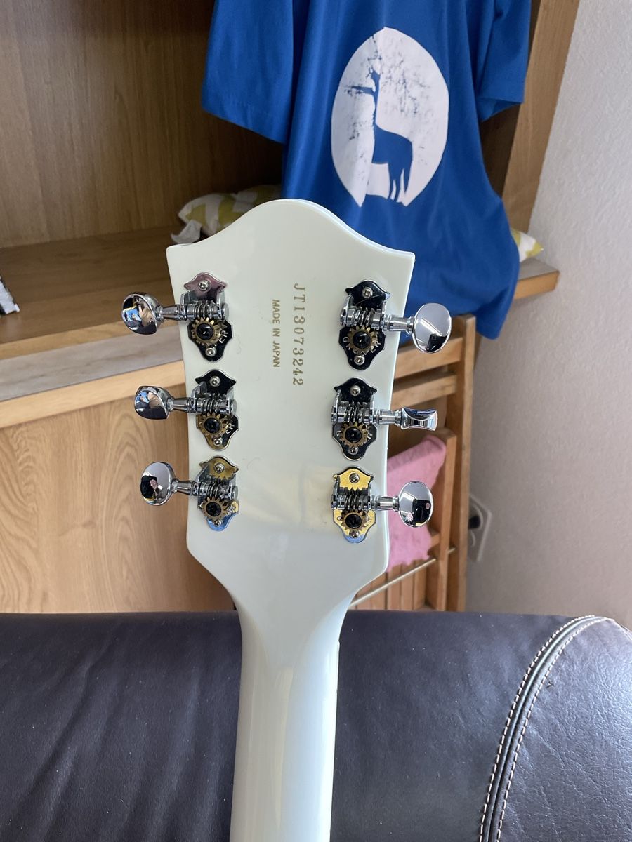 Gretsch Strumenti musicali: Gretsch White Panter, sehr selten – Usato da Tschierv venduto da Screamingwolfguitars 2