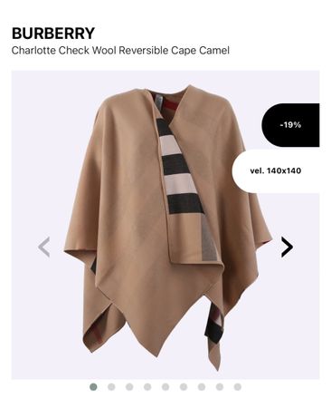 Burberry Cape, 100% Wolle, Neupreis 850sFr wie neu