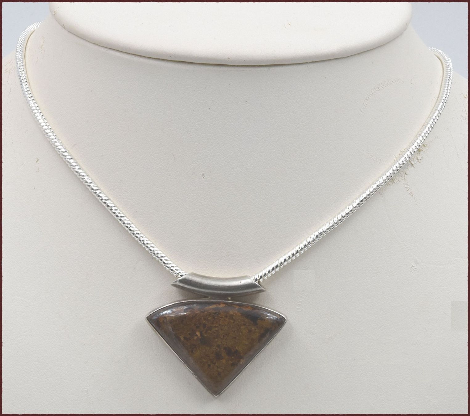 Catenine: Kette 925 Silber mit Branzit Anhänger – Nuovo e nell'imballaggio originale da Oberglatt ZH venduto da Goldfee1 1