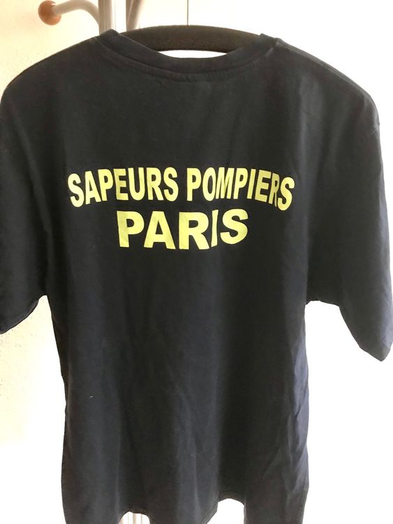 Tee shirt discount sapeur pompier paris