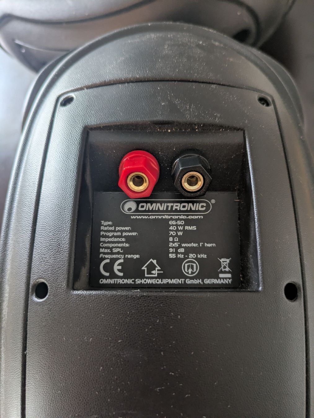 Casse acustiche: Omnitronic EG-50 – Usato da Bern venduto da han_lx9c 3