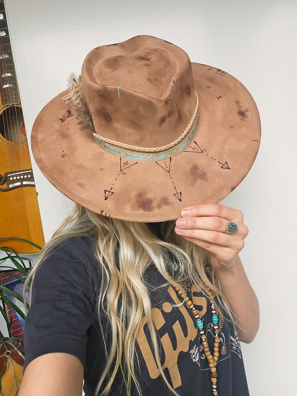 Copricapi, berretti & cappellini: Cooler Fedora Boho Festival Hut – Nuovo (secondo la descrizione) da Bassersdorf venduto da CorinneK36