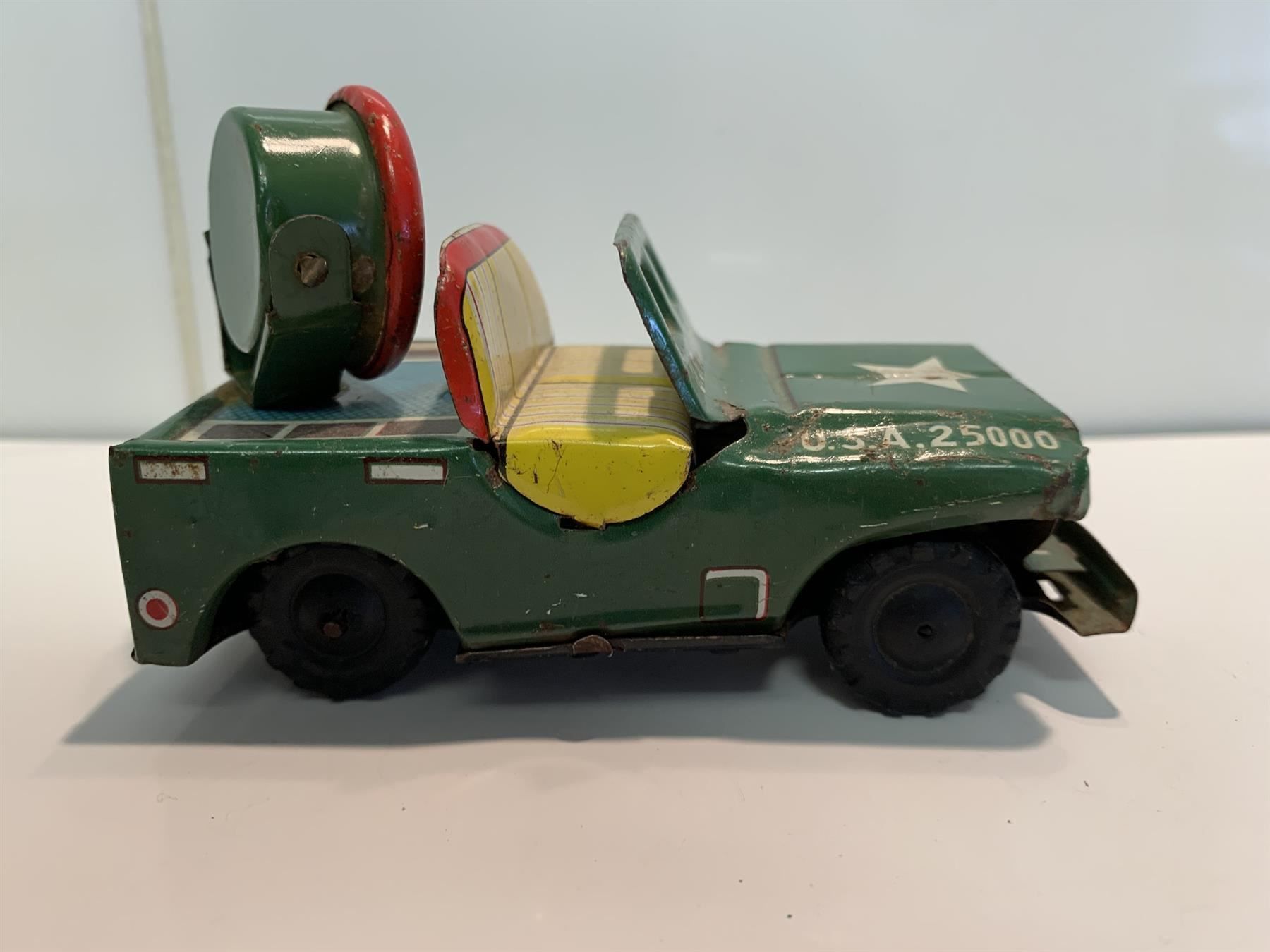 Giocattoli: Jeep USA Flugabwehr /Scheinwerfer  253 – Usato da Kerzers venduto da tisyayasuBE 1
