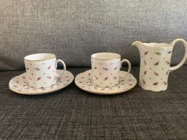 3 er Set Rosenthal Mocca
