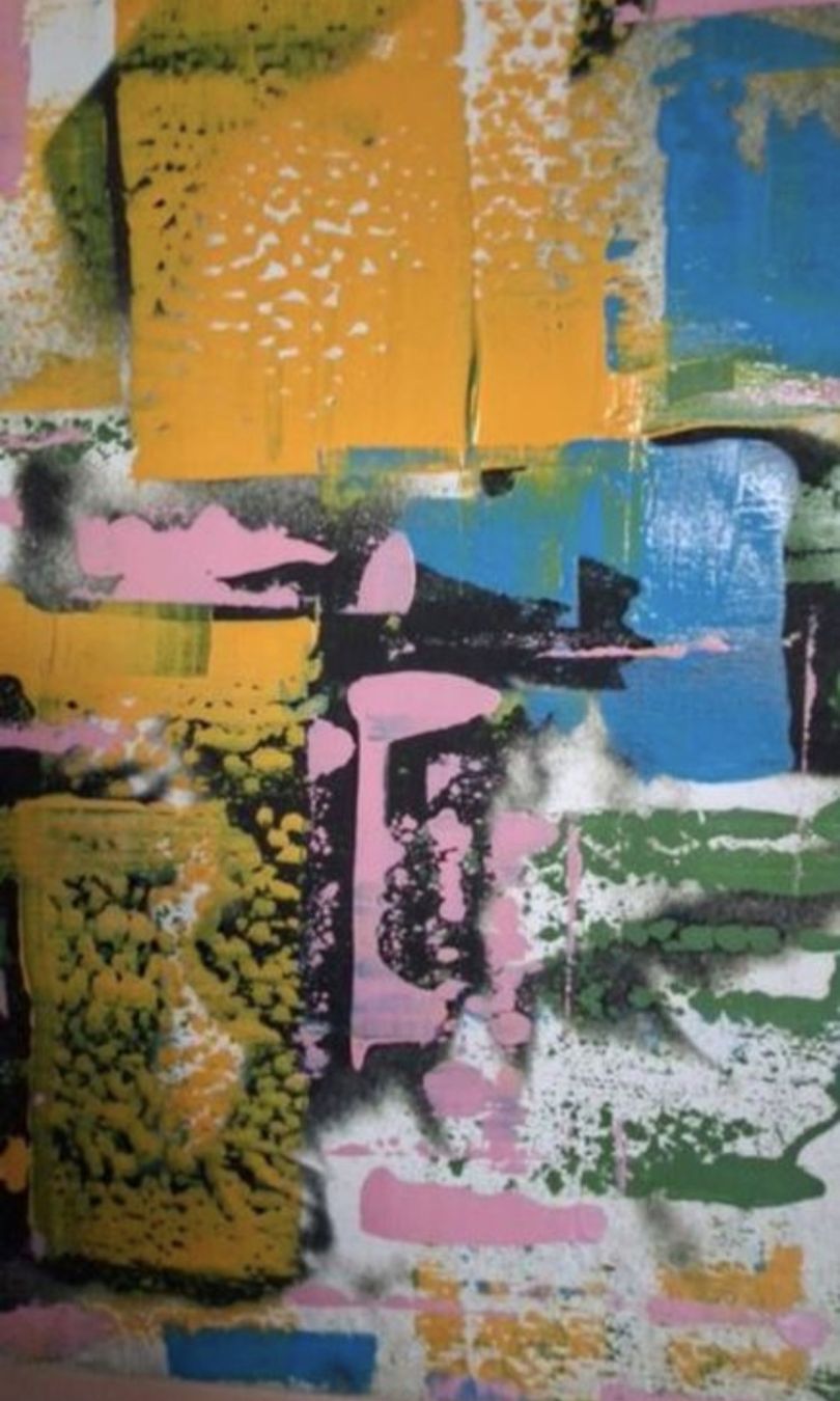 Dipinti: Gemälde " Sommerfarben " handmade 43×47 – Nuovo (secondo la descrizione) da Riehen venduto da Steinbock1970 3