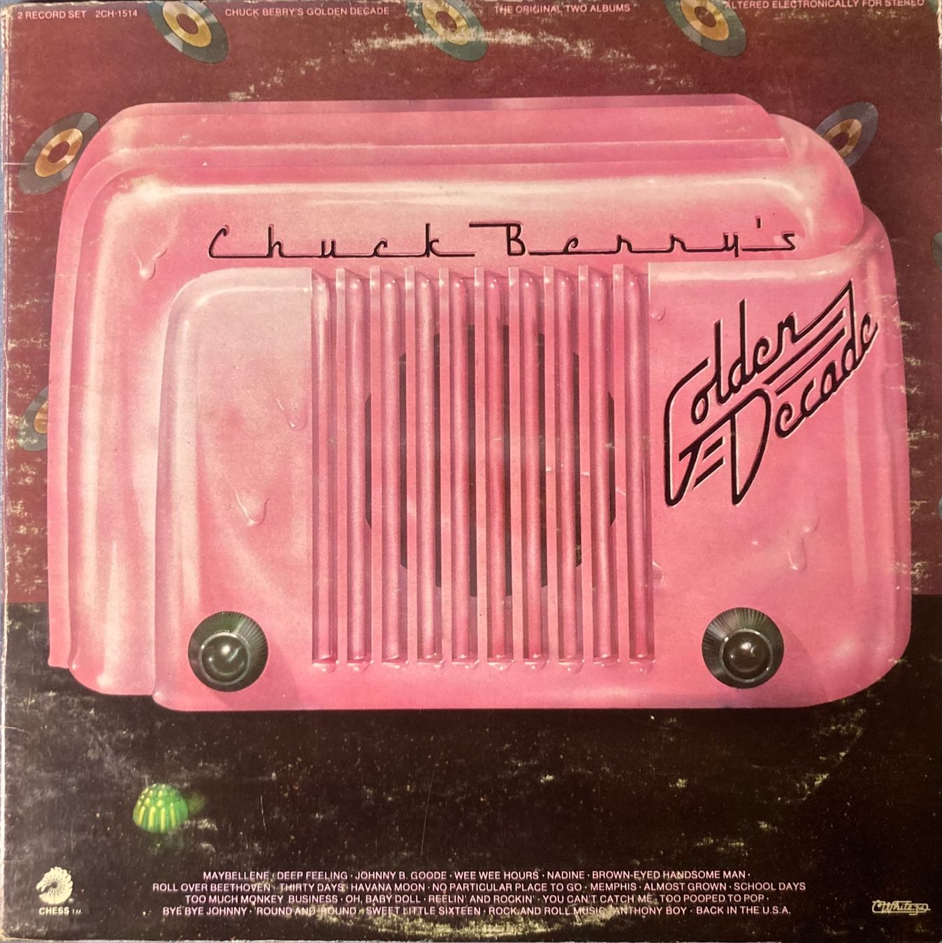 Dischi in vinile: CHUCK BERRY - CHUCK BERRY'S GOLDEN DECADE – Usato da Poliez-Pittet venduto da Newtown-Records