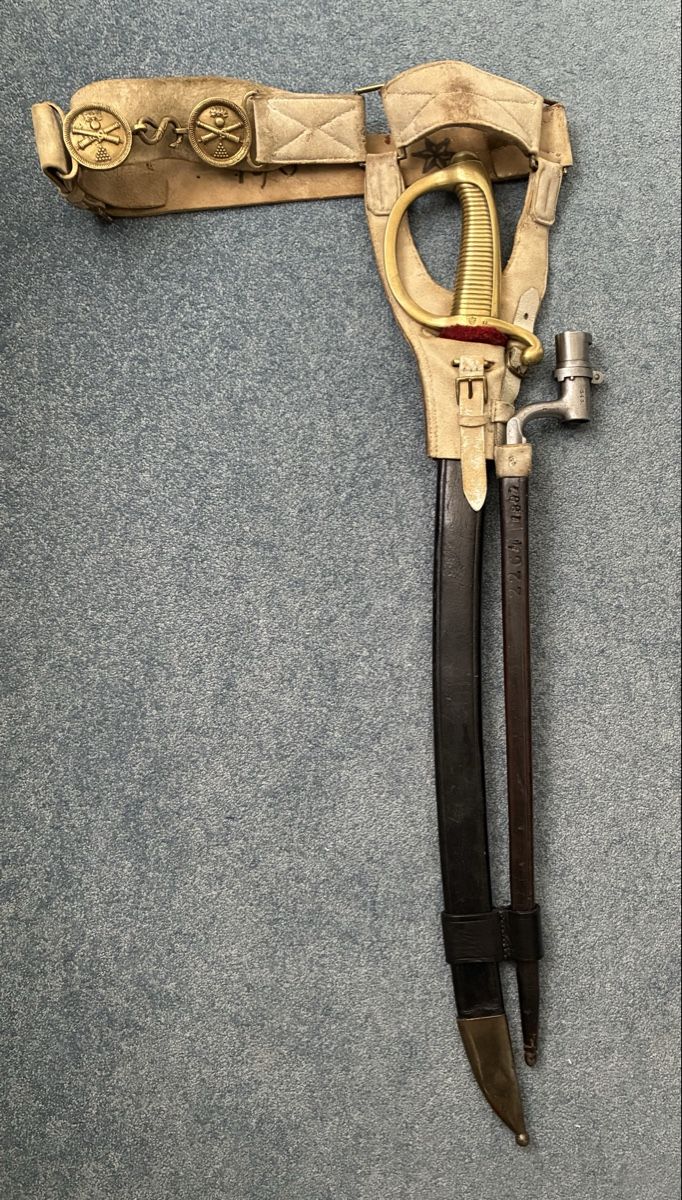 Armi bianche: Säbel-Gehänge ZH 1842/52 – Usato da Gutenswil venduto da Antiques77