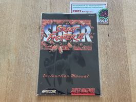 Spielanleitung manual Super Street Fighter II (USA), SNES