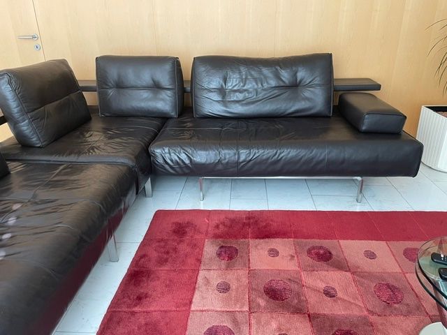 Rolf Benz Divani: Rolf Benz Leder Lounge Sofa Dono – Usato da Basel venduto da bum_y2j8