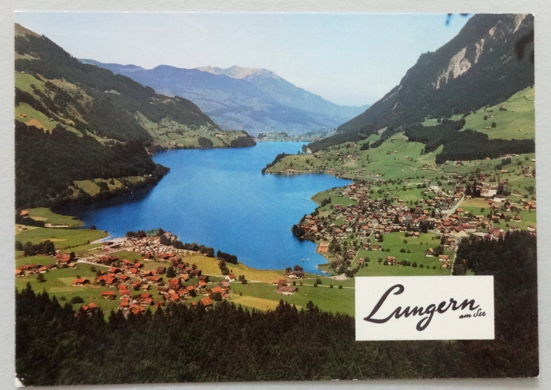 Cartoline postali: Kurort Lungern mit Pilatus – Usato da Fétigny venduto da Billy2miny