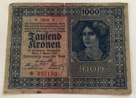 Österreich 1000 Kronen 1922