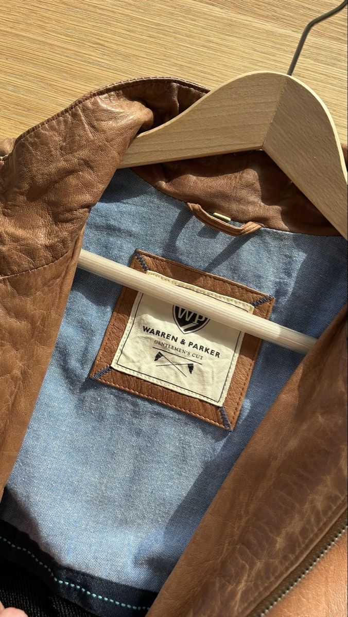 Giacche: Lederjacke von Warren & Parker, Grösse L – Usato da Zürich venduto da johanna_u._don_aebi 4