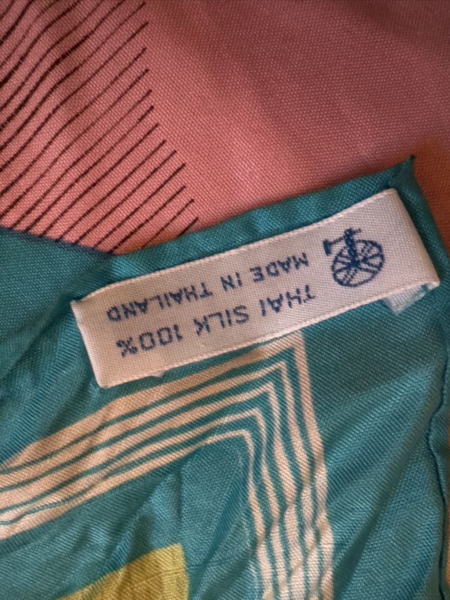 Foulard & Sciarpe: Schal von Jim Thompson, Thai Seide – Nuovo (secondo la descrizione) da Zürich venduto da chr_lgh5 3