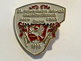 1 Pin 20. Schweizer. Solo- & Quartettwettbewerb Saanen 1993
