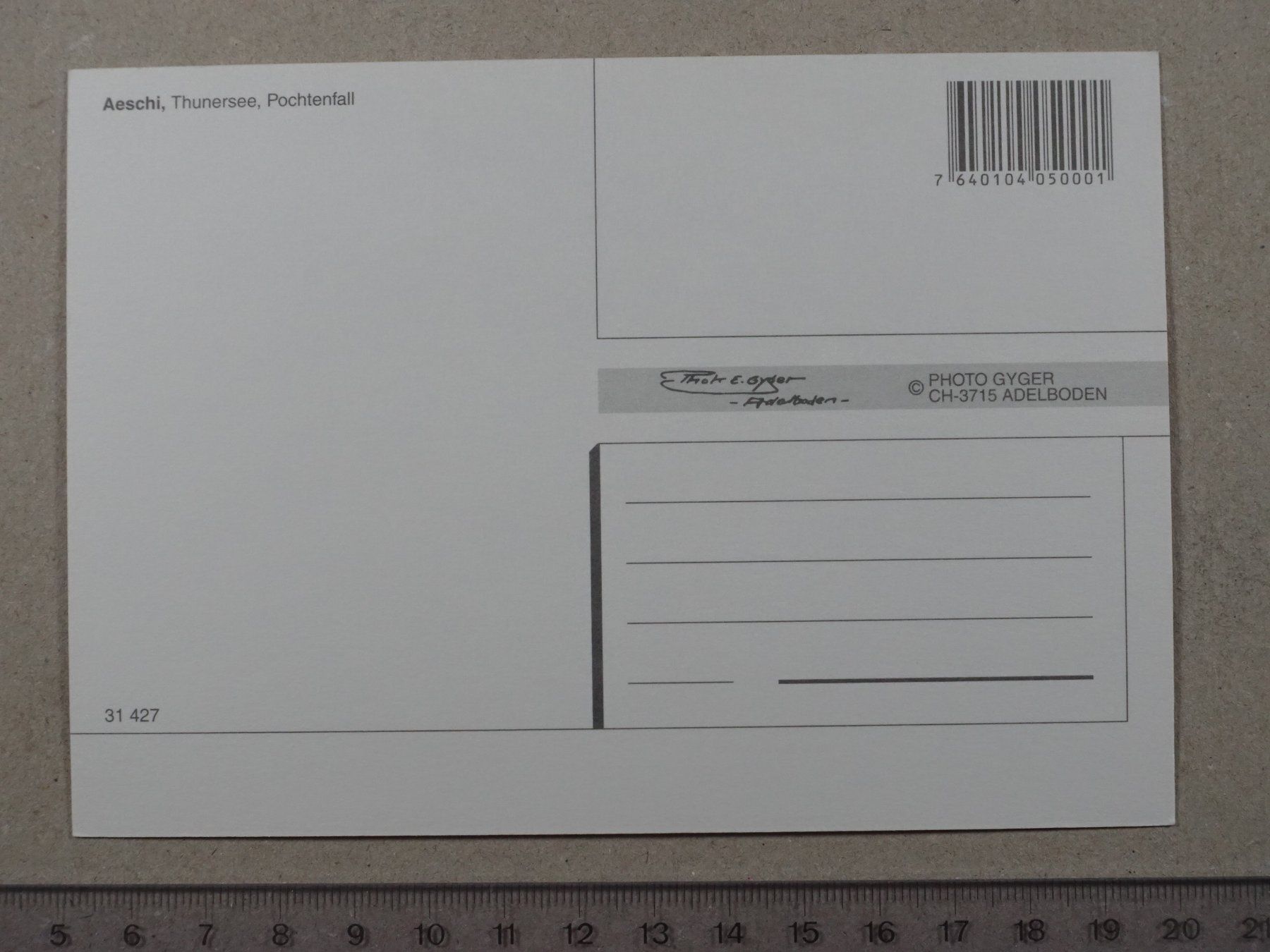 Cartoline postali: Aeschi – Usato da Lenzburg venduto da fh1 1