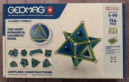 Geomag Classic Panels - Magnetic Construction Toy - 114pcs