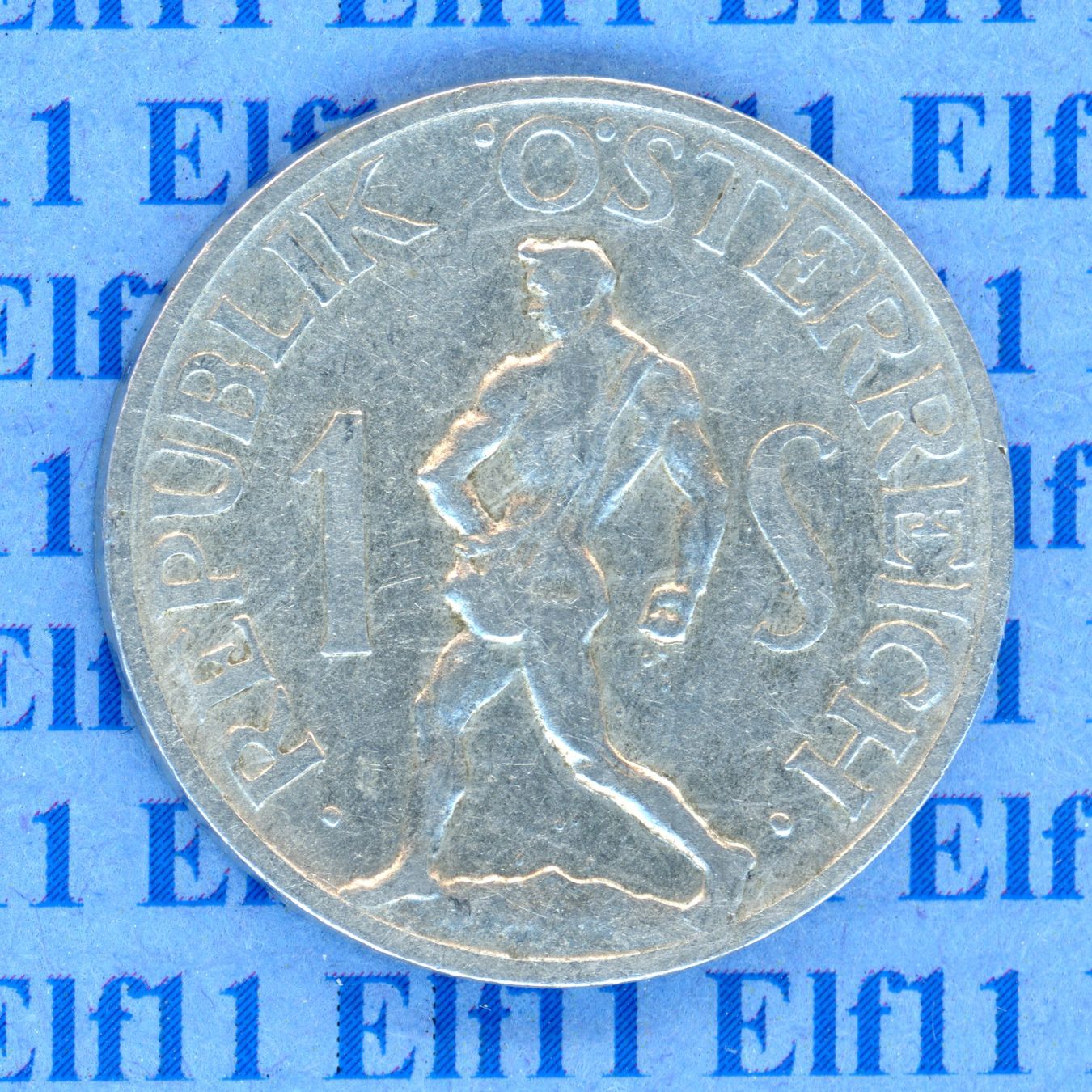 Tutti le monete: ATS___1.00 1946 -vz 1 Schilling – Usato da Widnau venduto da Elf11 1