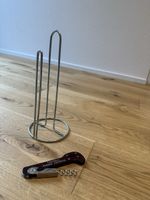 Küchenrollenhalter + Kellnermesser Set