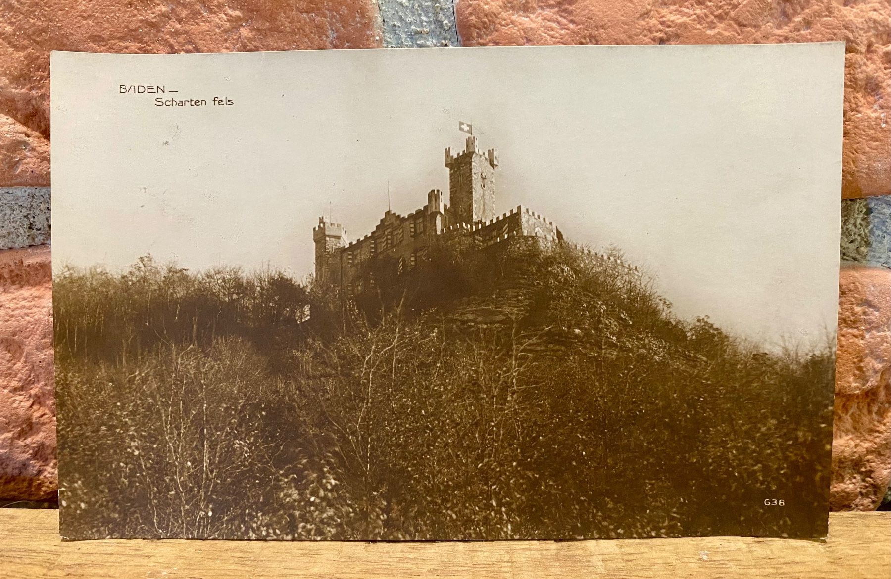 Cartoline postali: BADEN Schartenfels - Schloss – Usato da Root venduto da ENGLAND-TREASURES