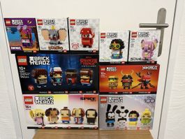 LEGO BrickHeadz Sammlung, 24 Sets, neu und ungeöffnet