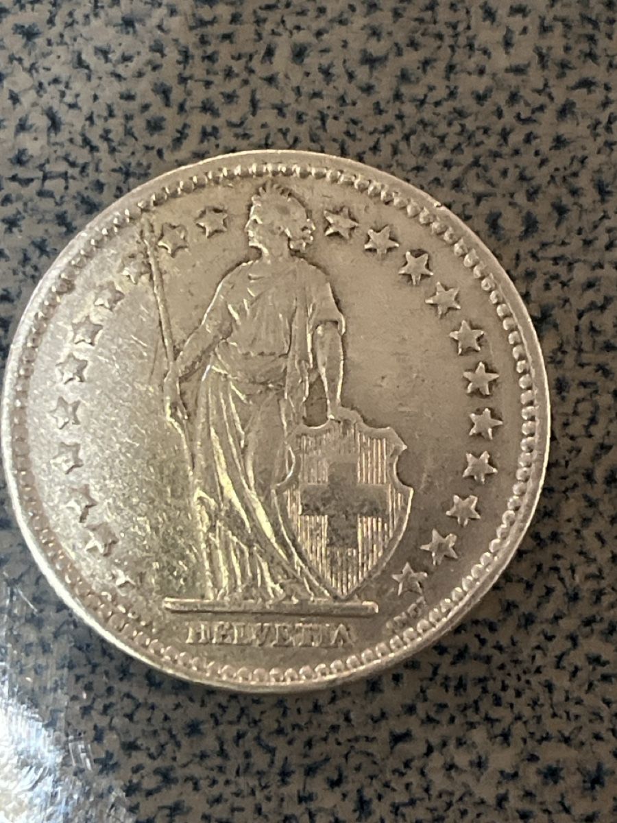 Tutti le monete: Deux francs argent 1941 B – Usato da Prangins venduto da Rodard8 1