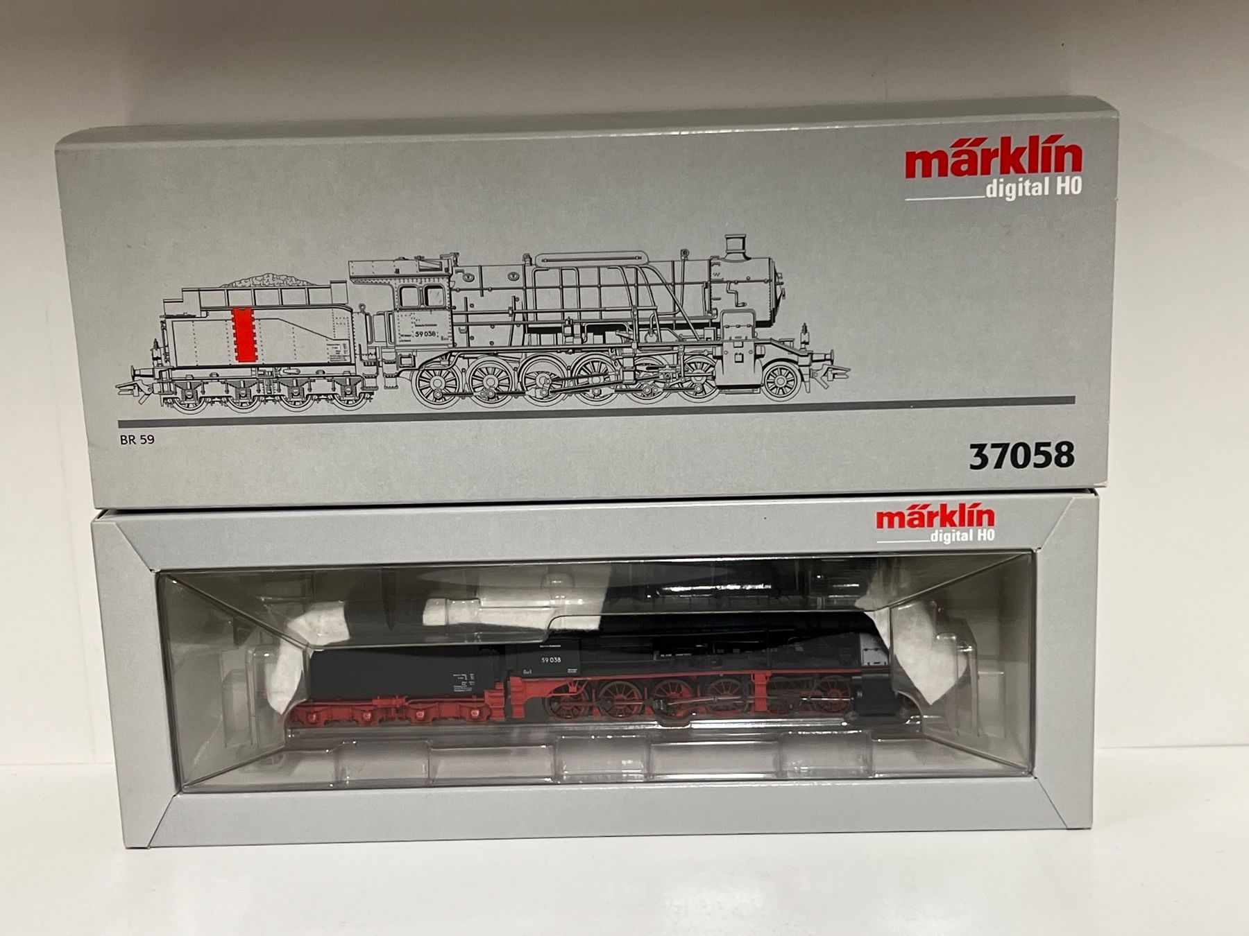 Märklin Modelleisenbahnen: Märklin 37058 BR 59 DB Digital – Neu (gemäss Beschreibung) aus Neuenhof von ludovicco 7
