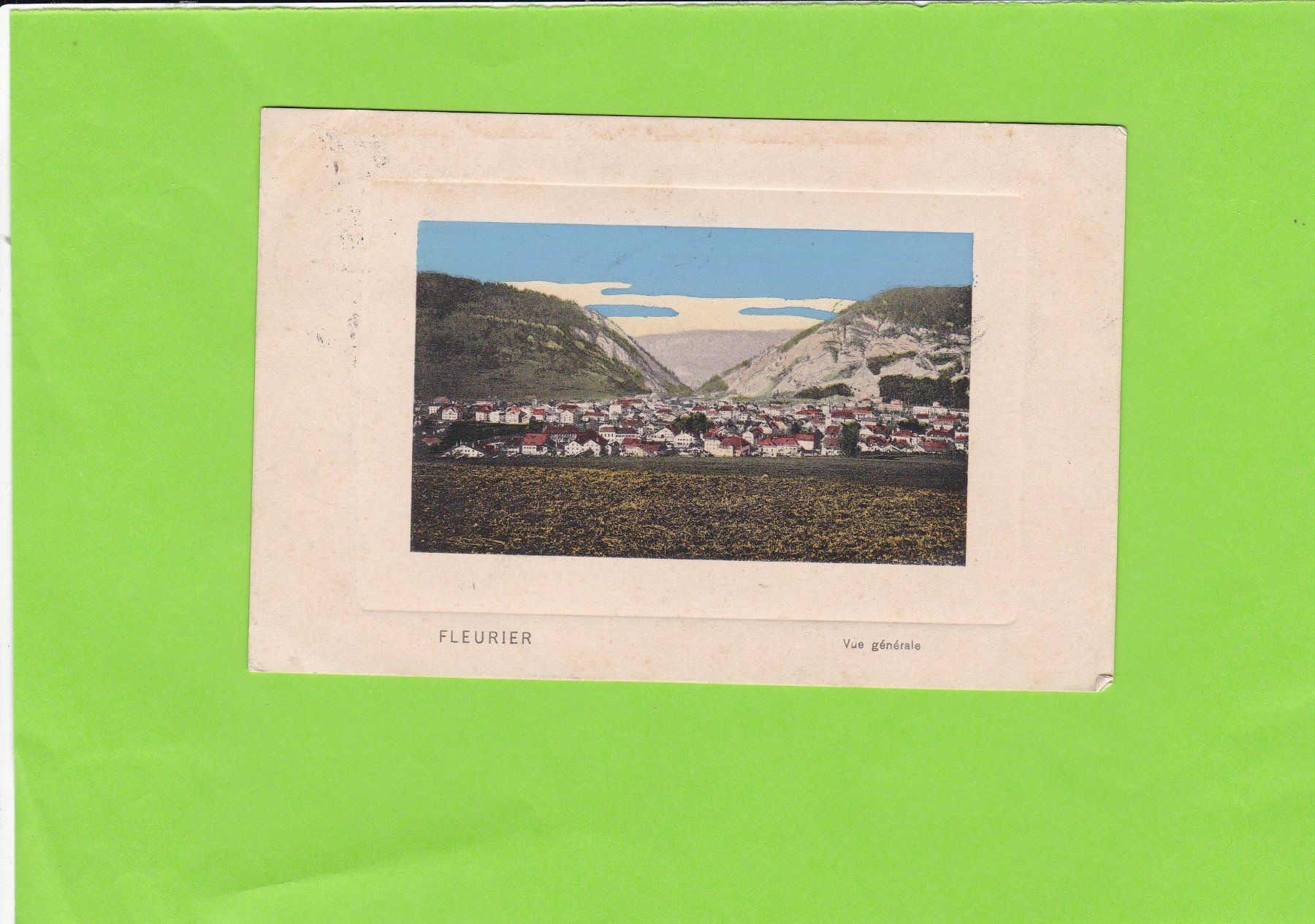 Cartoline postali: Fleurier---1913 – Usato da St. Peterzell venduto da neckertal