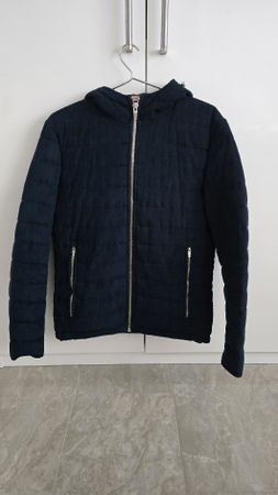 Herren Übergangsjacke Gr. M blau top Zustand